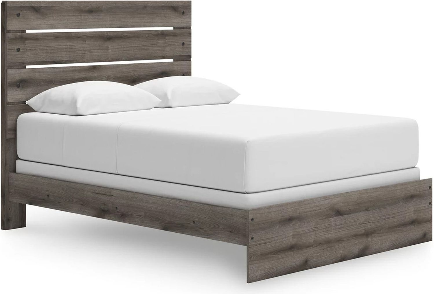 Fondenlane Queen Panel Bed In Brown Gray NCB2405B2