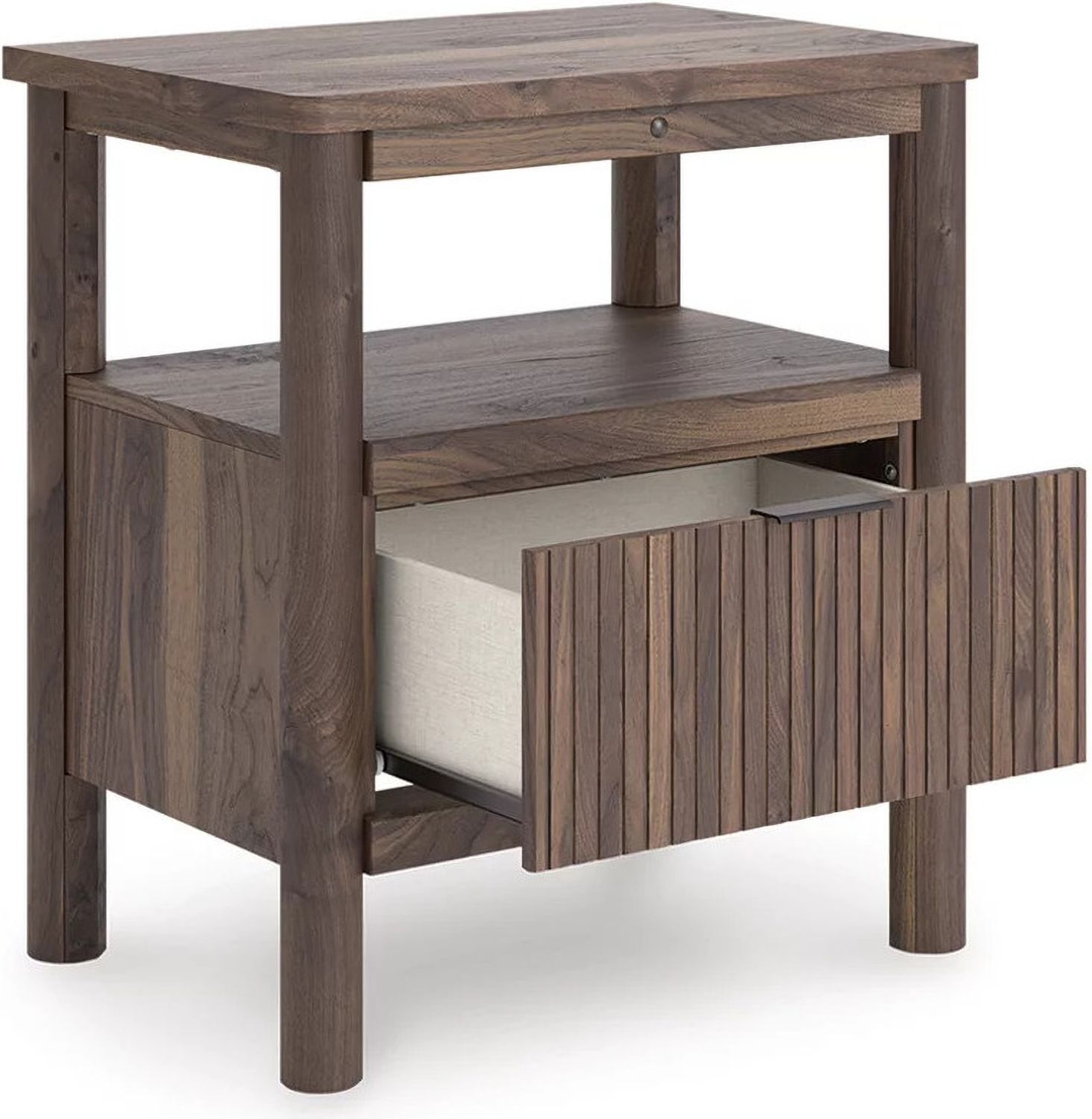 Symarro Nightstand In Brown NCB261491
