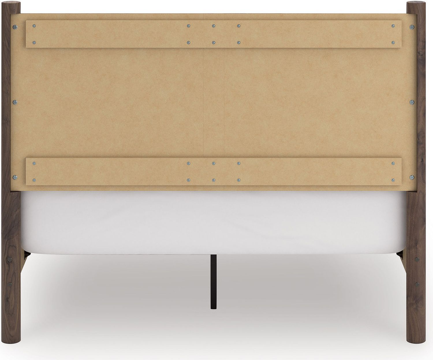 Symarro Queen Panel Bed In Brown NCB2614B18