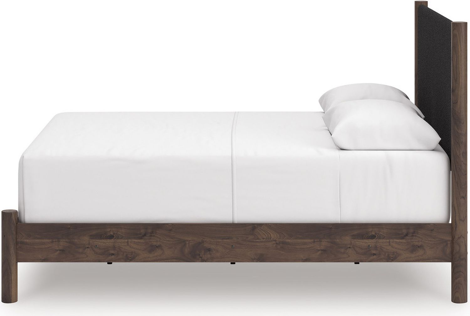 Symarro Queen Upholstered Panel Bed In Brown NCB2614B24