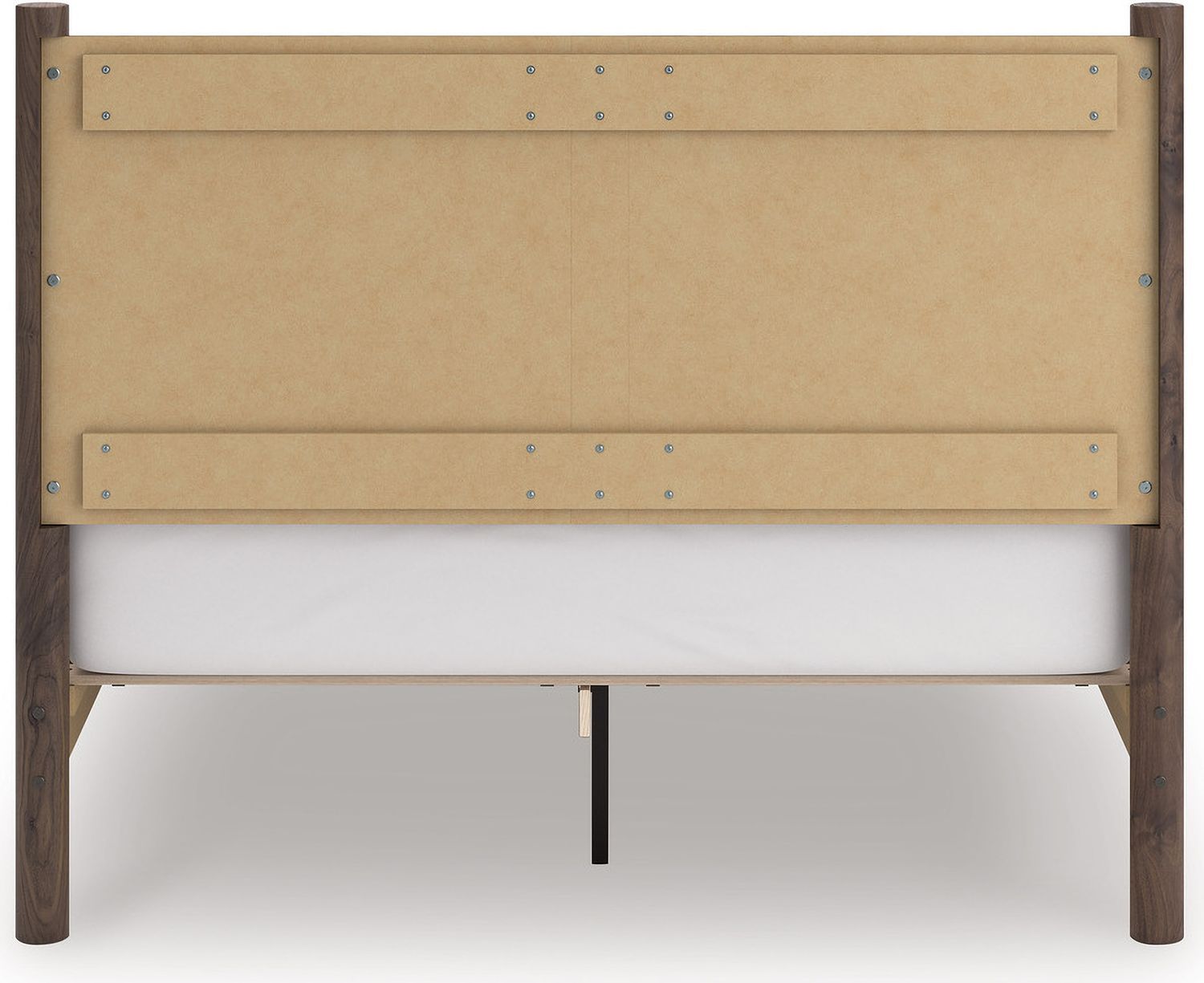 Symarro Queen Panel Platform Bed In Brown NCB2614B6