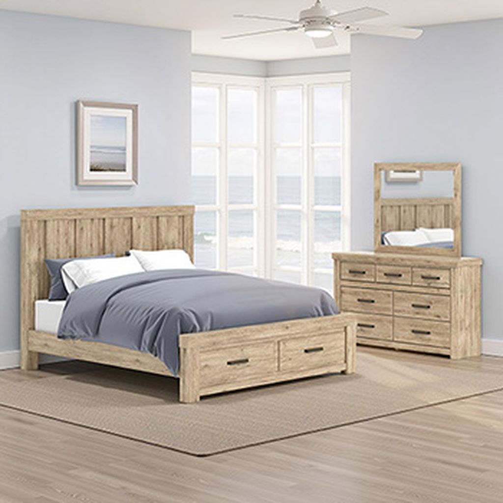 Contoura Five Drawer Chest In Light Brown NCB284446