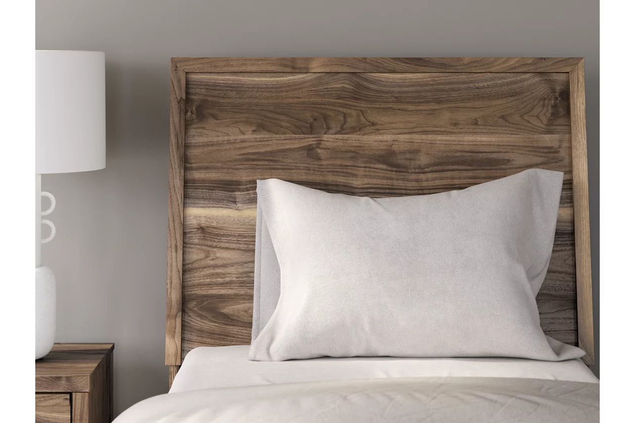 Darcalli Twin Panel Headboard In Brown NCB336753