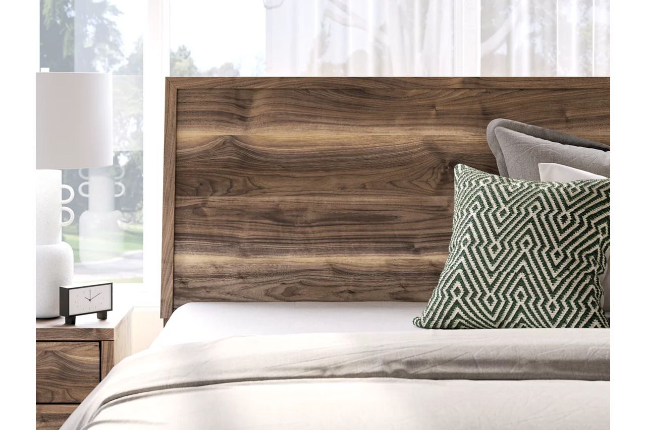 Darcalli King Panel Headboard In Brown NCB336758