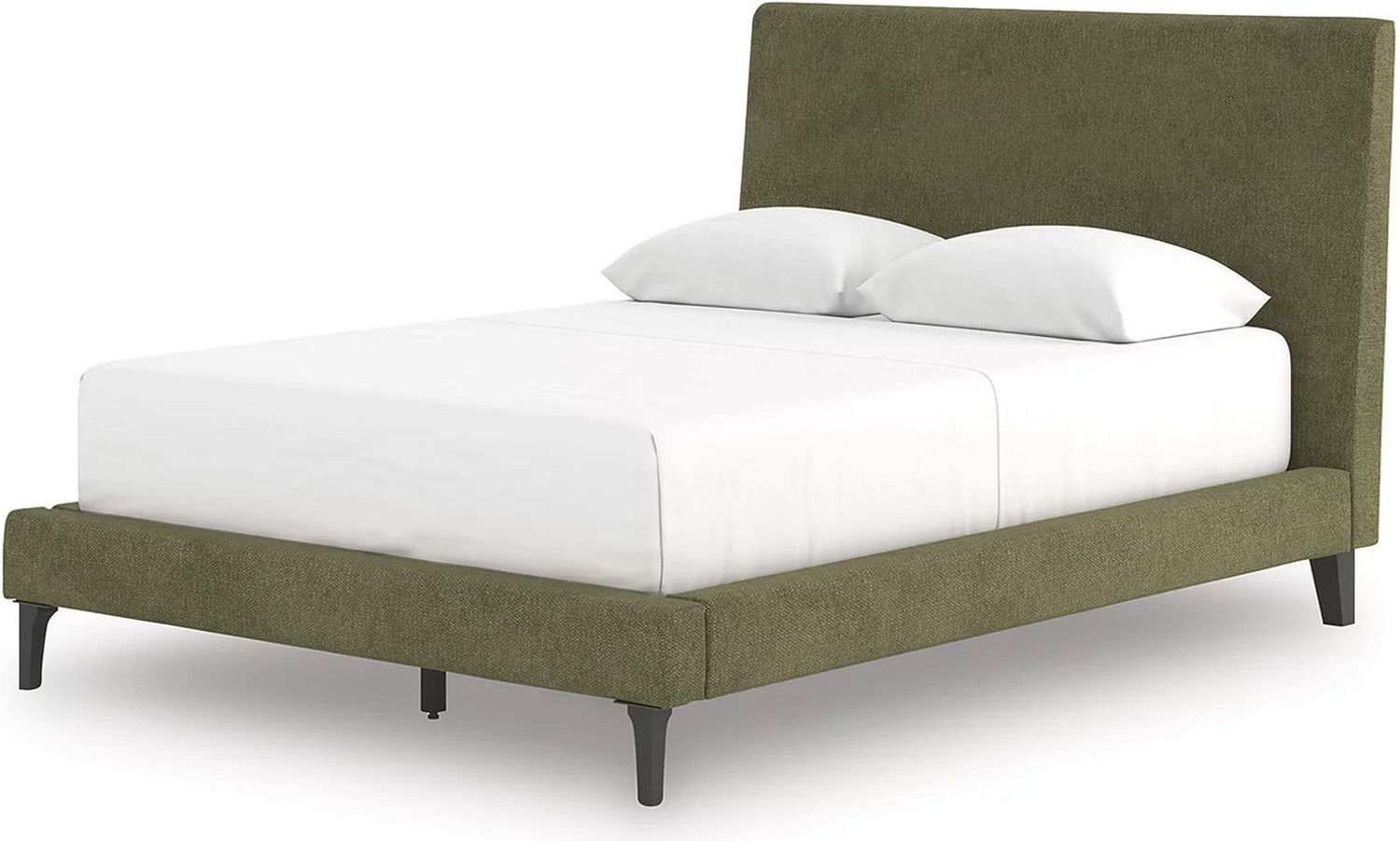 Darcalli Full Upholstered Bed with Roll Slats In Sage Green NCB336772