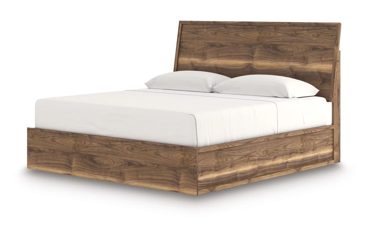 Darcalli King Panel Bed In Brown NCB3367B13