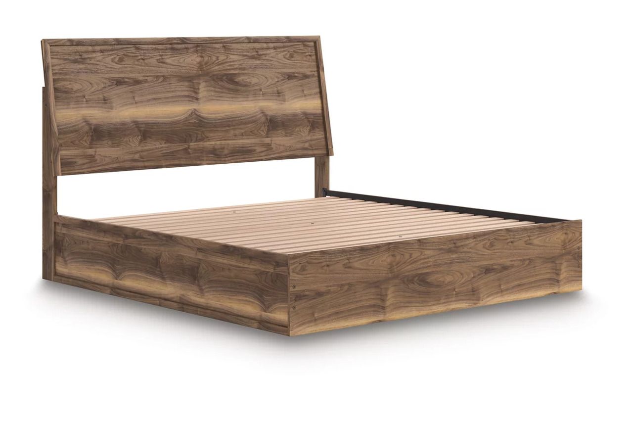 Darcalli King Panel Bed In Brown NCB3367B13