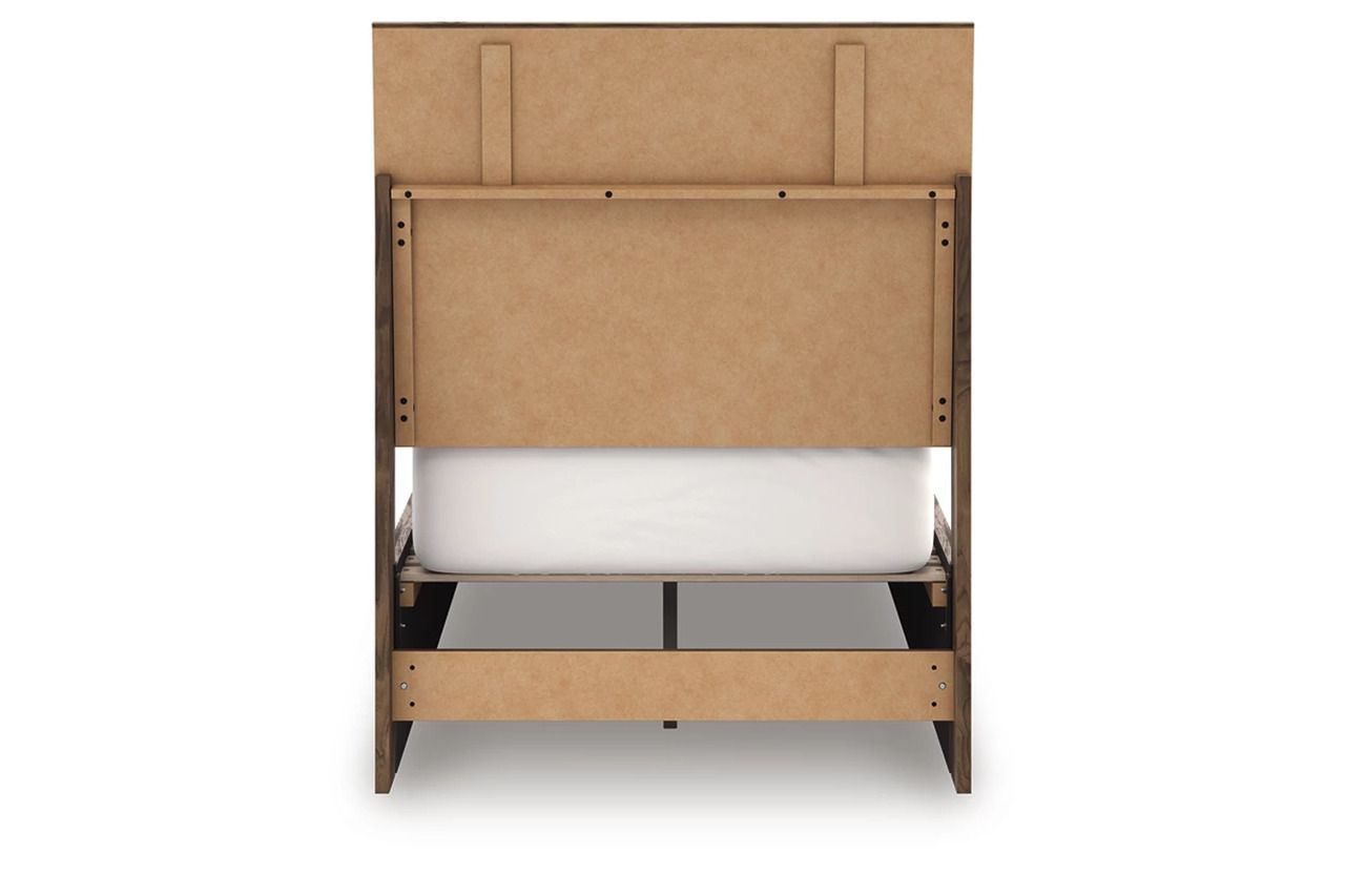 Darcalli Twin Panel Bed In Brown NCB3367B21