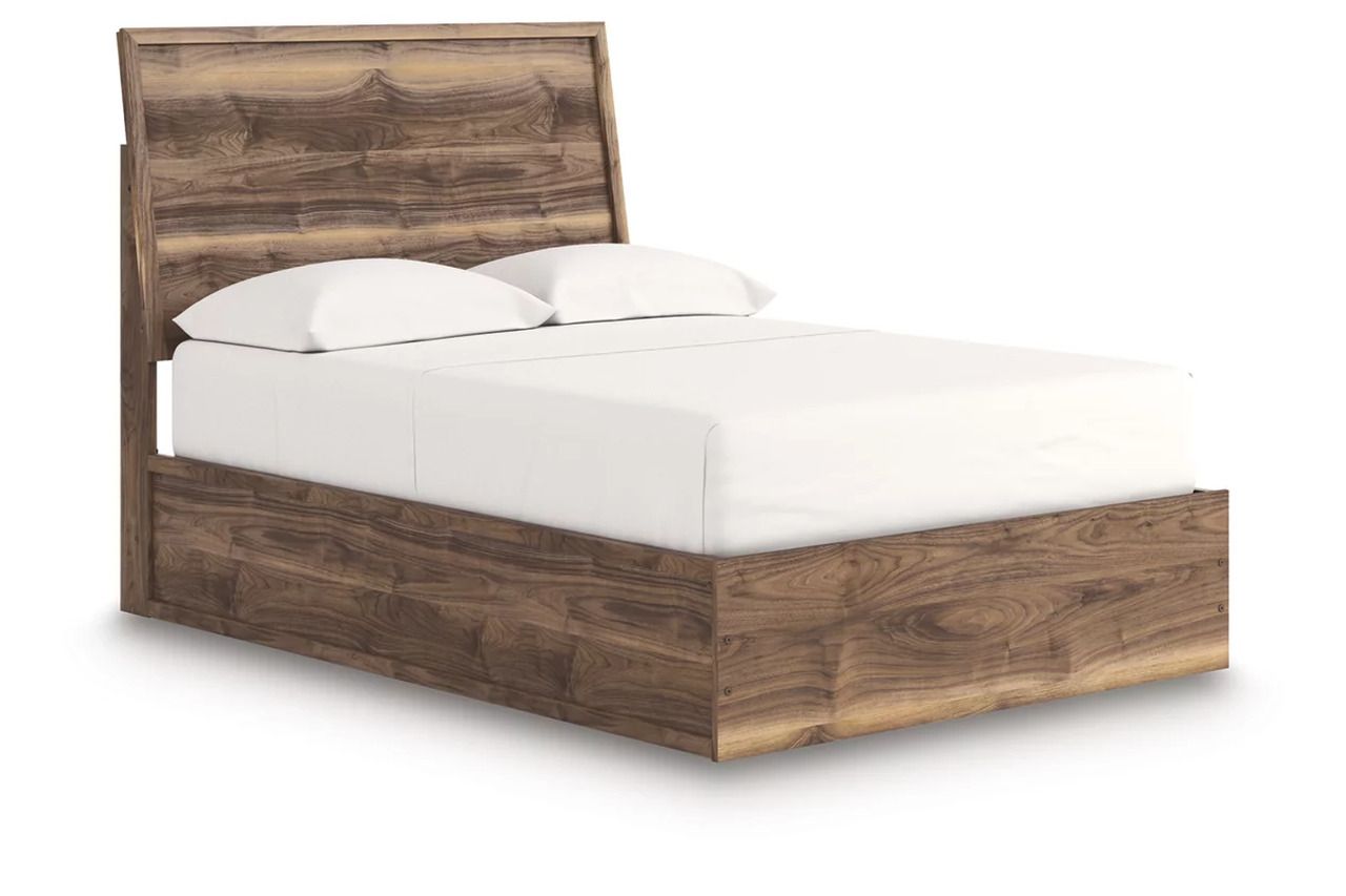 Darcalli Full Panel Bed In Brown NCB3367B22