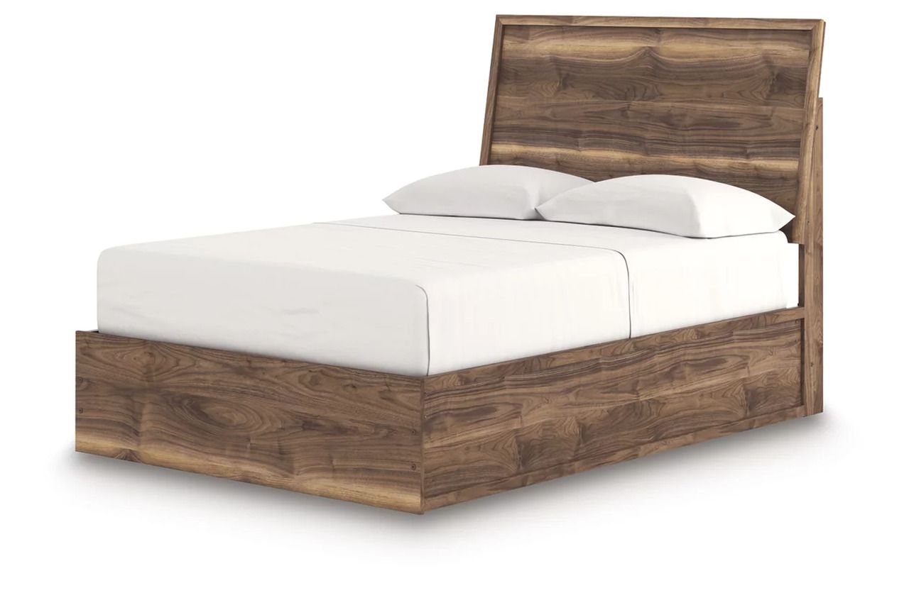 Darcalli Full Panel Bed In Brown NCB3367B22