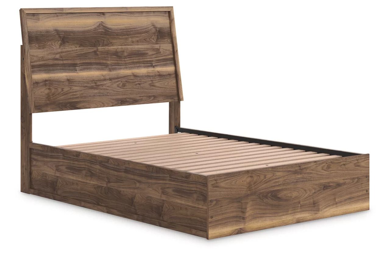 Darcalli Full Panel Bed In Brown NCB3367B22
