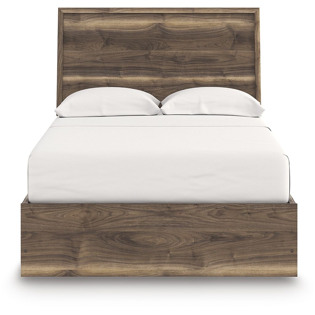 Darcalli Full Panel Bed with Storage In Brown NCB3367B28