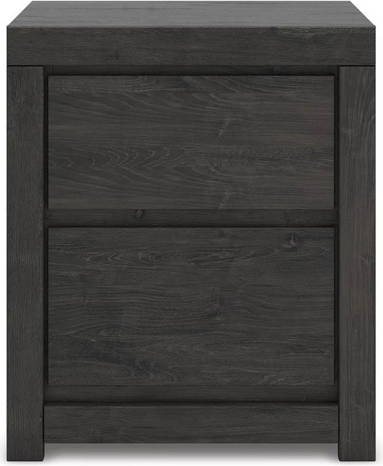 Candanew Nightstand In Charcoal NCB337092