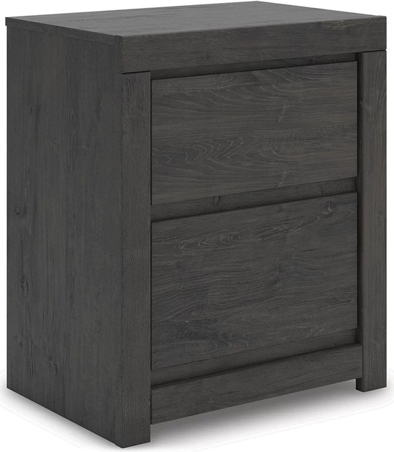 Candanew Nightstand In Charcoal NCB337092