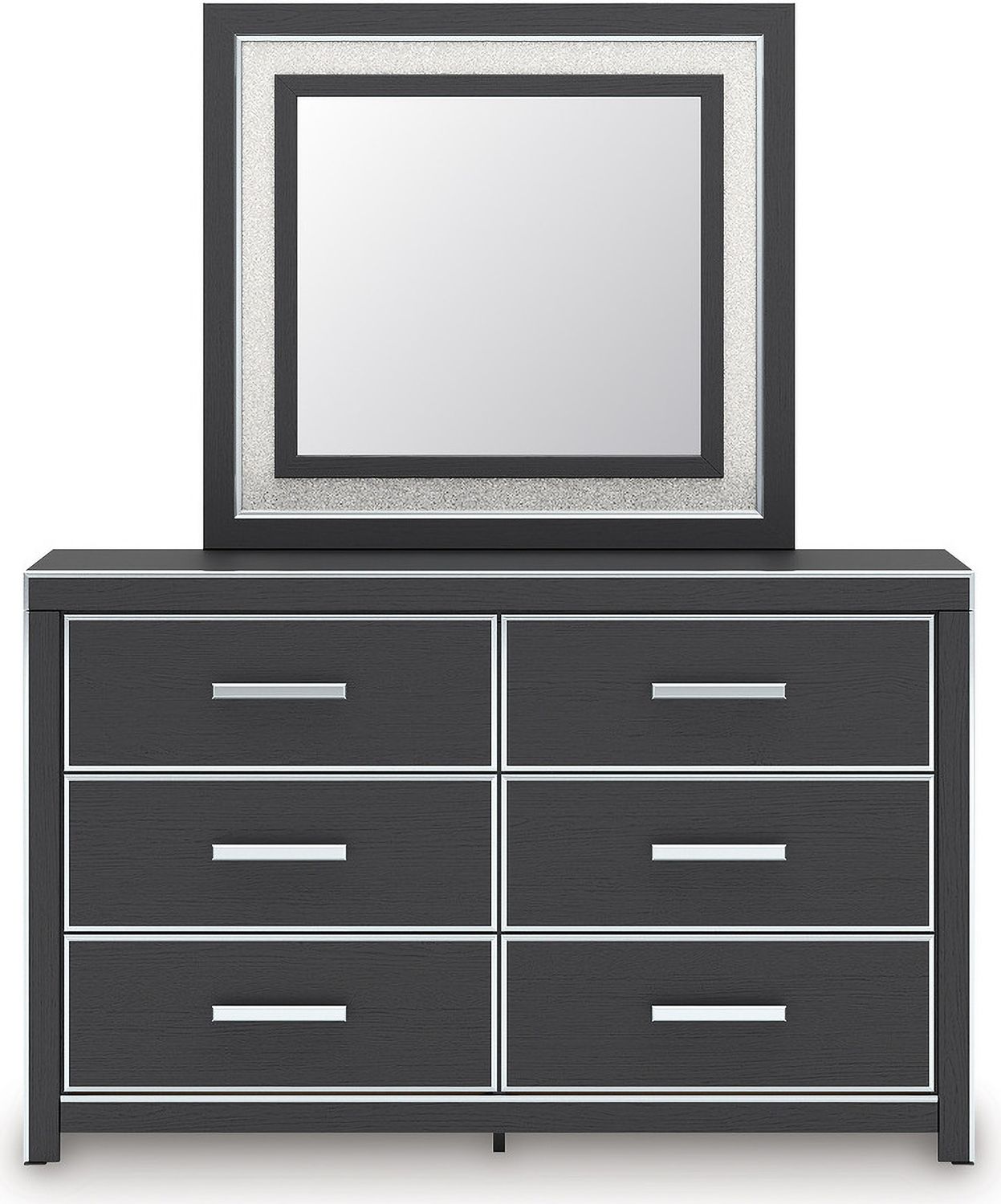 Ravalori Bedroom Mirror In Black NCB338036