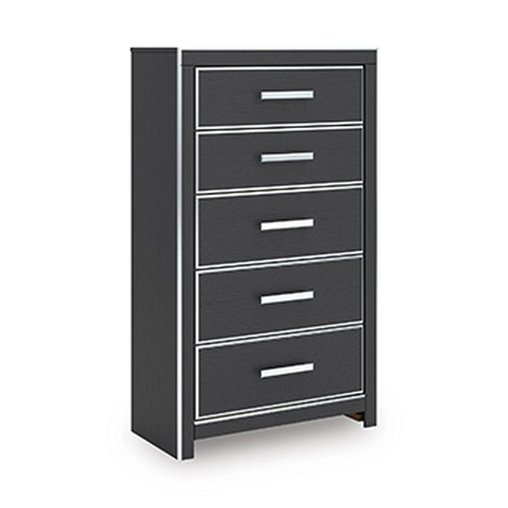 Ravalori Chest of Drawers In Black NCB338046
