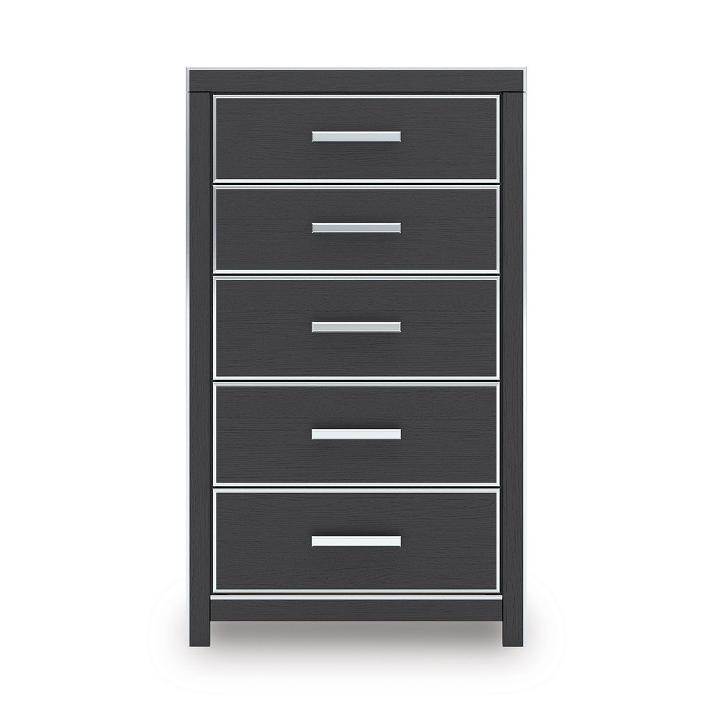 Ravalori Chest of Drawers In Black NCB338046