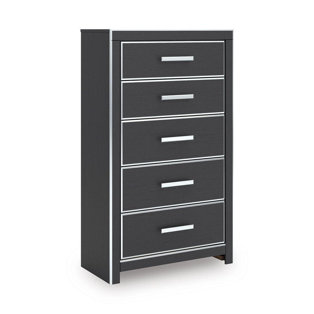Ravalori Chest of Drawers In Black NCB338046