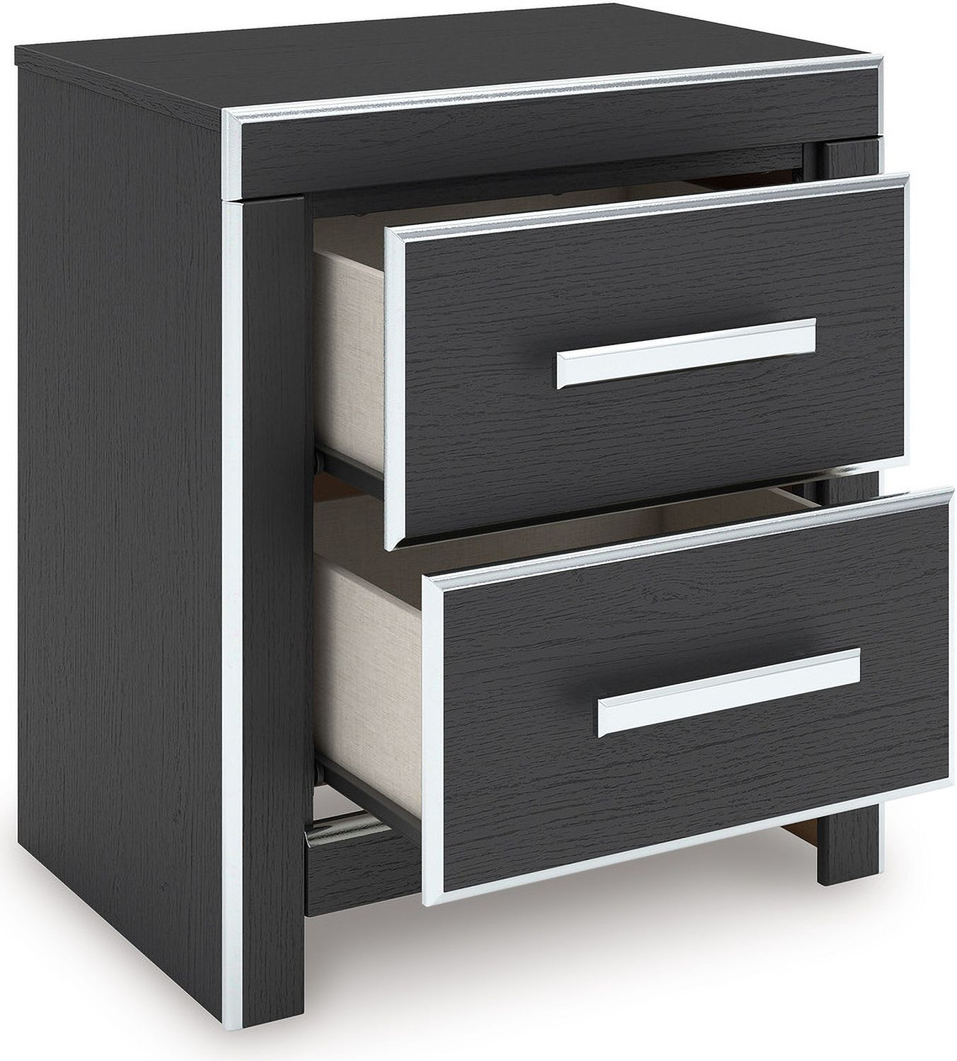 Ravalori Nightstand In Black NCB338092