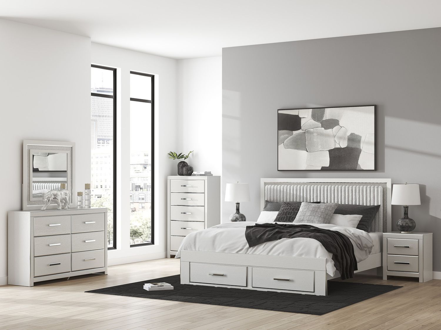 Ravalori Nightstand In White NCB338192