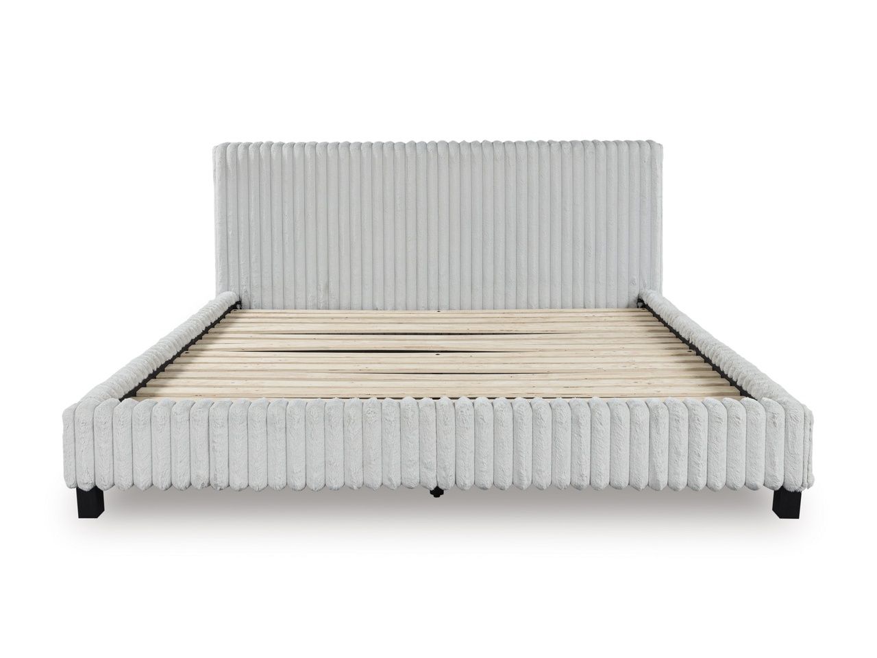 Ravalori Queen Upholstered Bed In White NCB3381B11