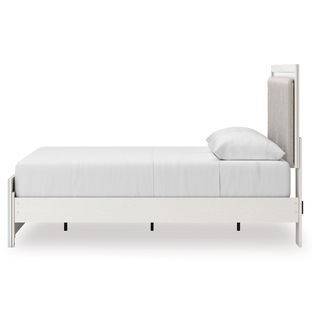 Ravalori King Upholstered Panel Bed In White NCB3381B8