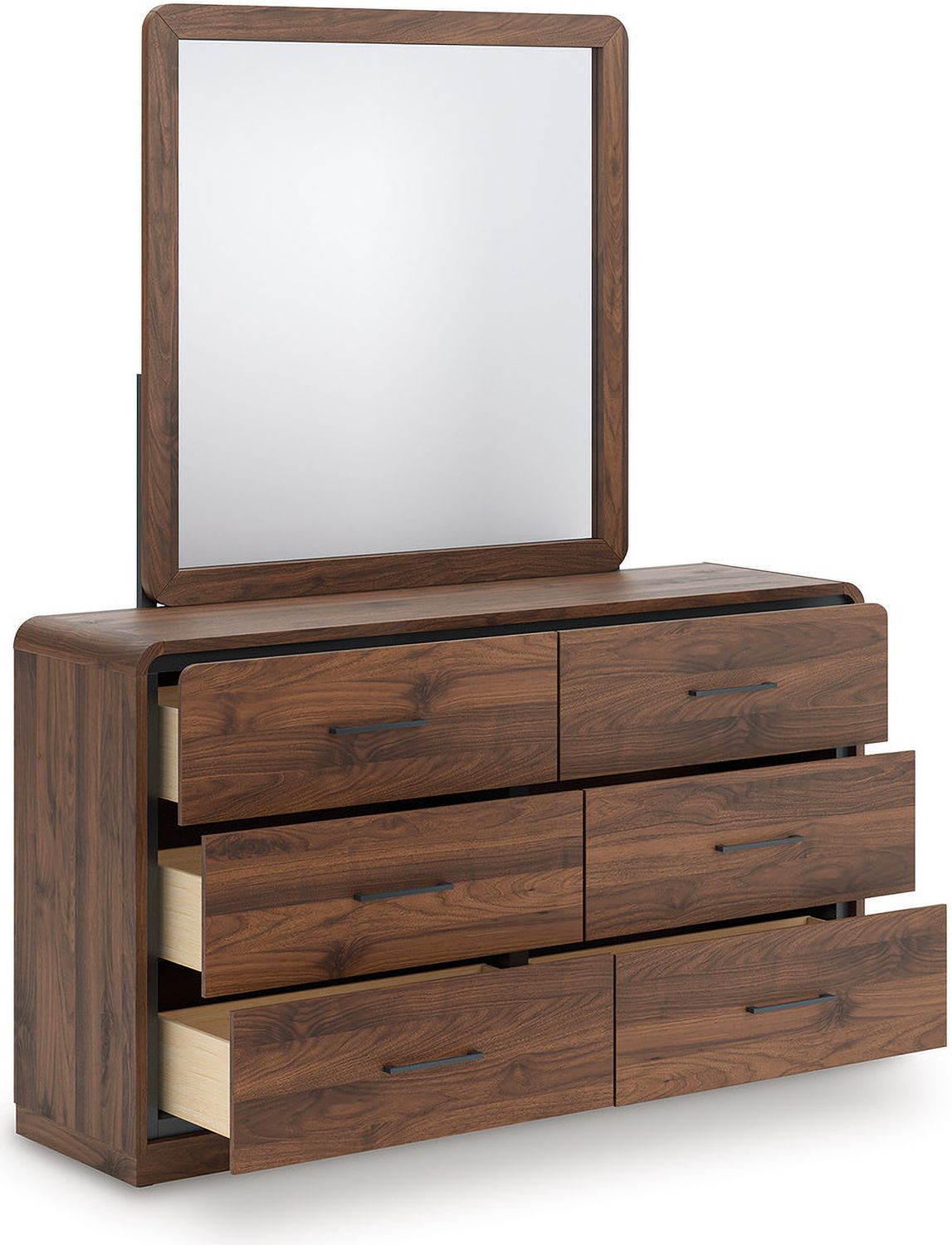 Chadworth Dresser In Walnut Brown NCB38631