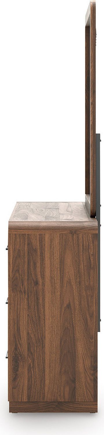 Chadworth Dresser In Walnut Brown NCB38631