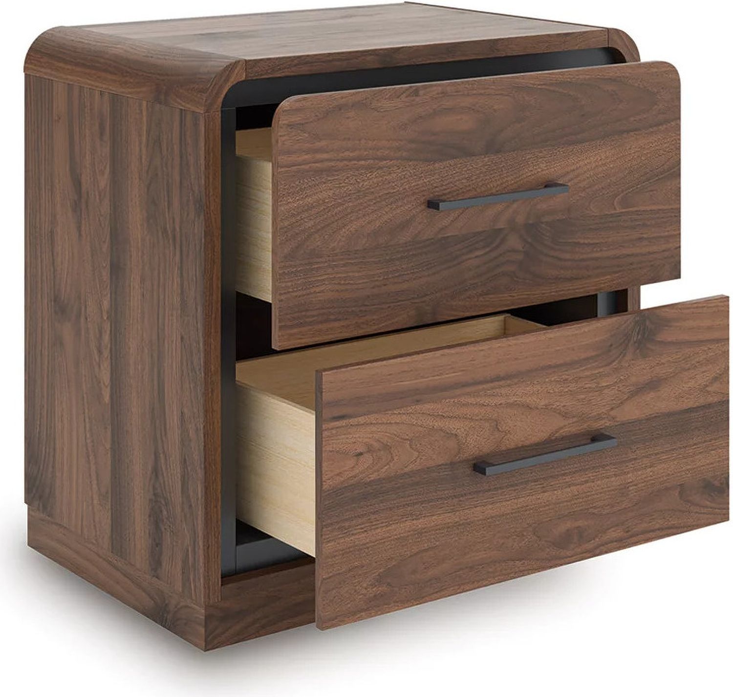 Chadworth Nightstand In Walnut Brown NCB38692
