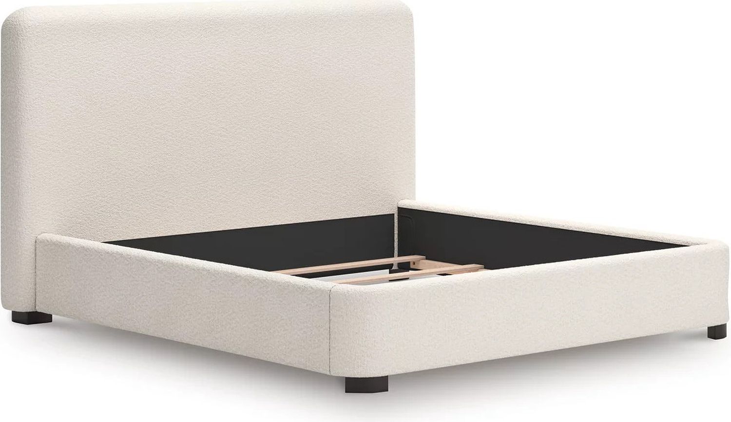 Brandinlane King Upholstered Bed In Beige NCB40182