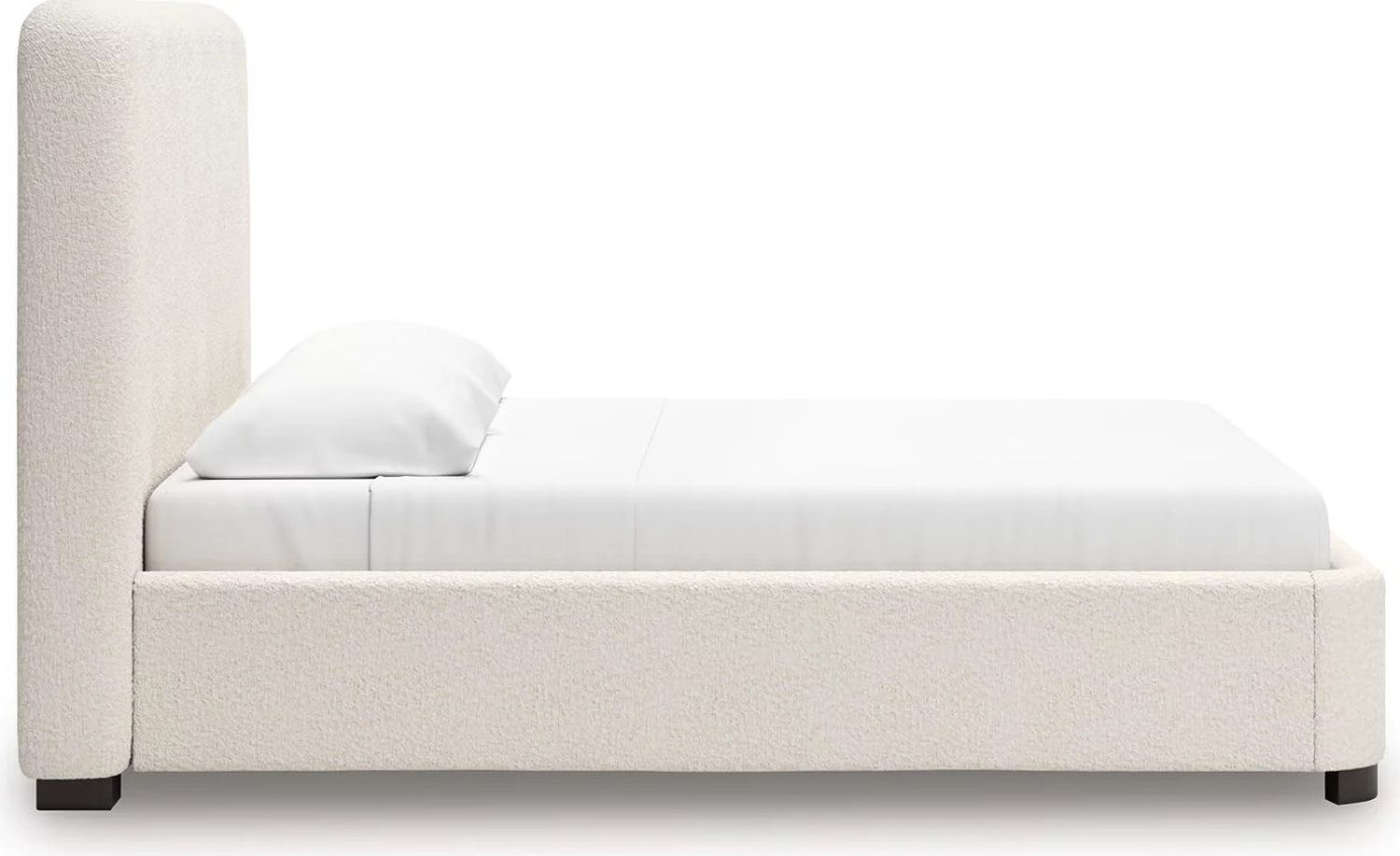 Brandinlane King Upholstered Bed In Beige NCB40182