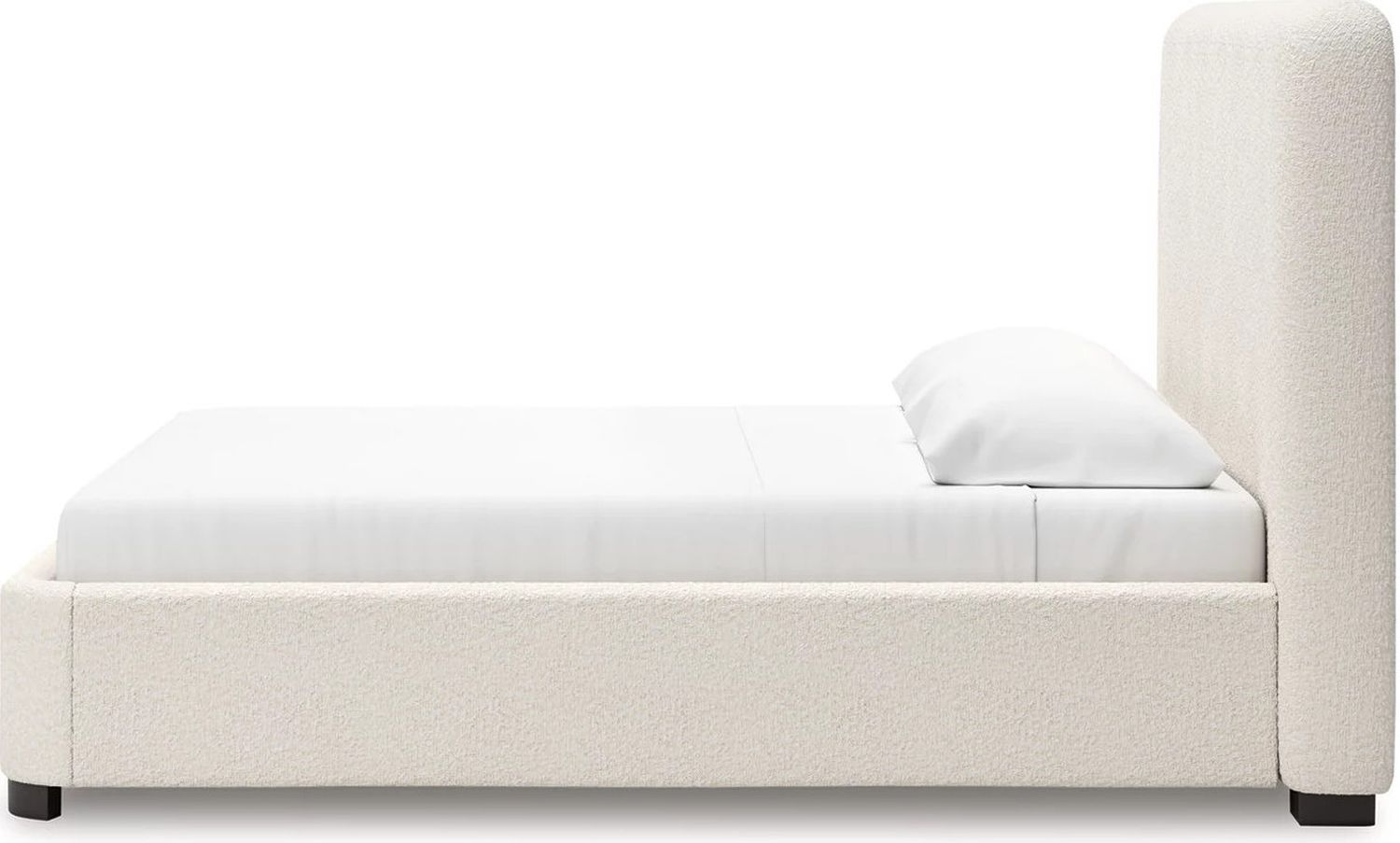 Brandinlane King Upholstered Bed In Beige NCB40182