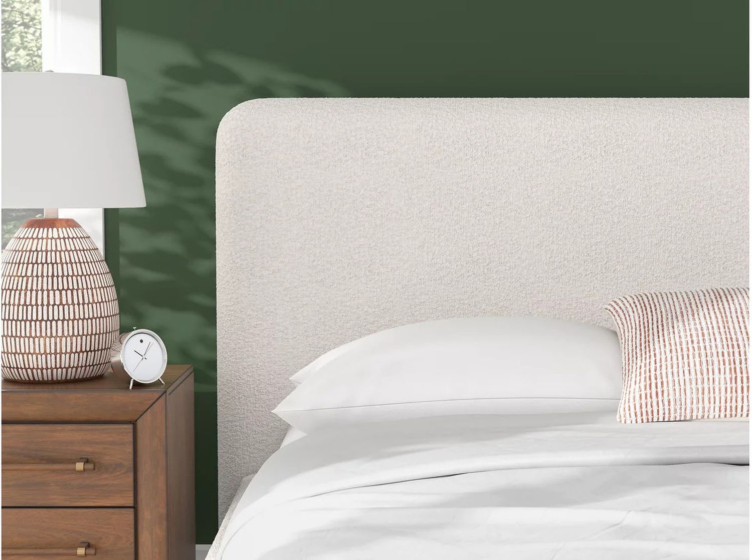 Brandinlane King Upholstered Bed In Beige NCB40182
