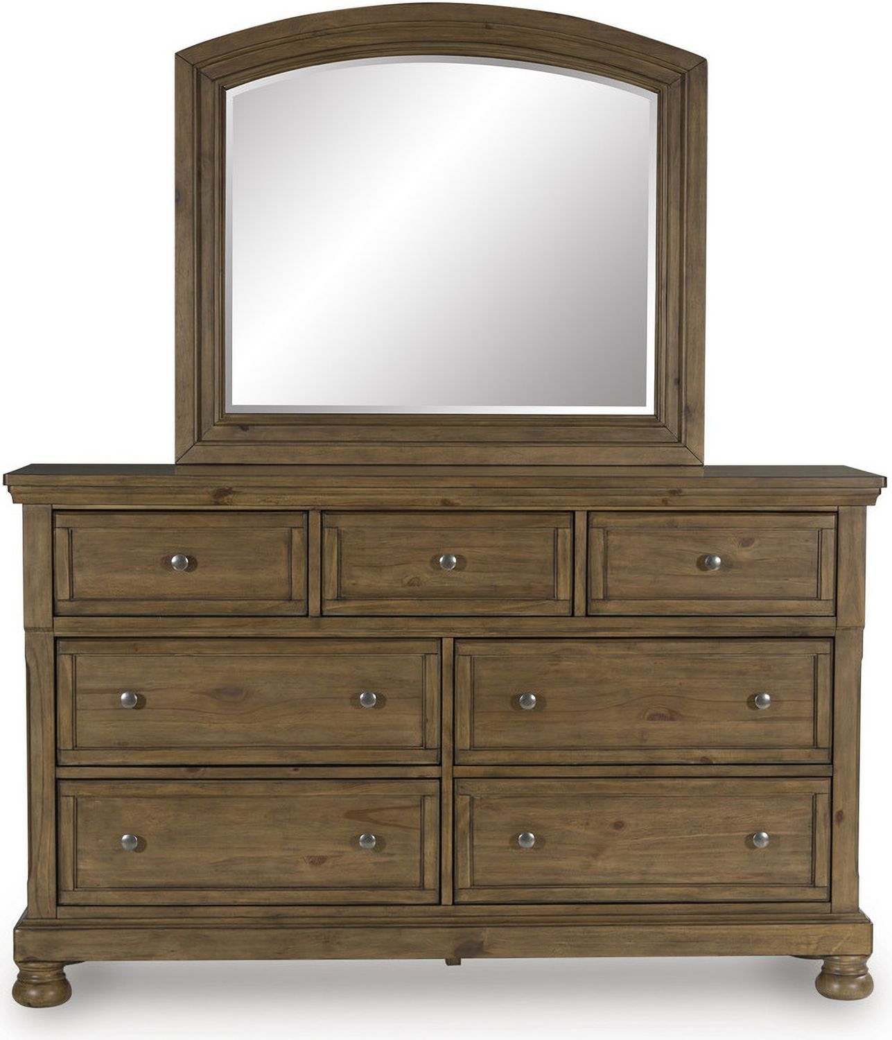 Glarrison Dresser In Medium Brown NCB77931