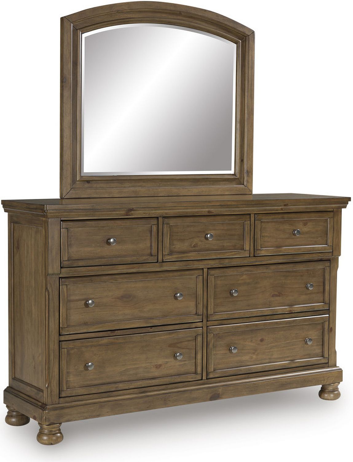 Glarrison Dresser In Medium Brown NCB77931