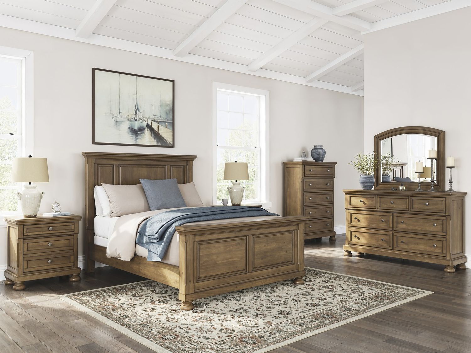 Glarrison Dresser In Medium Brown NCB77931