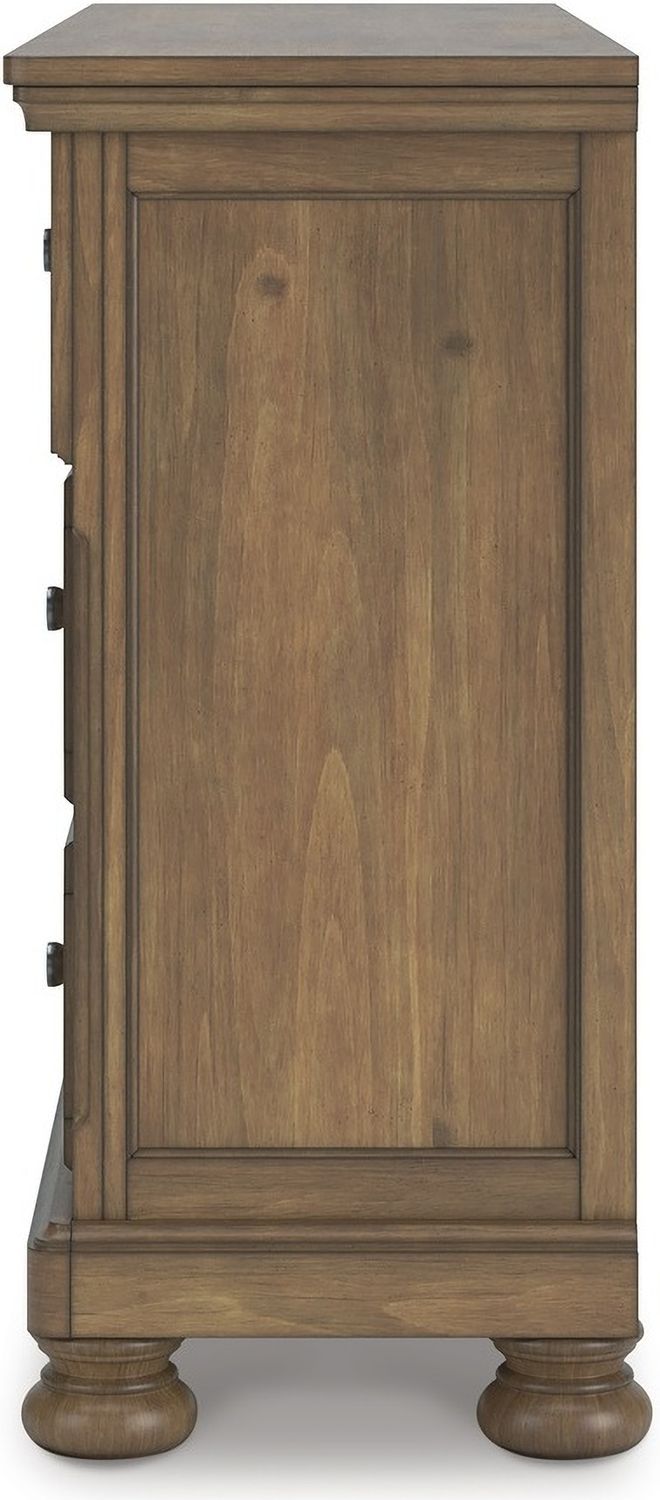 Glarrison Dresser In Medium Brown NCB77931