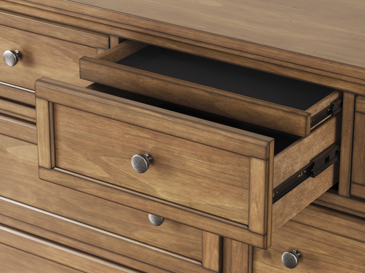 Glarrison Dresser In Medium Brown NCB77931