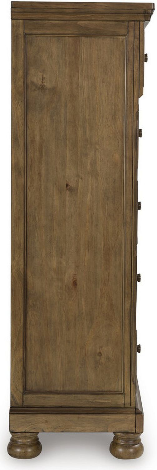Glarrison Chest of Drawers In Medium Brown NCB77946