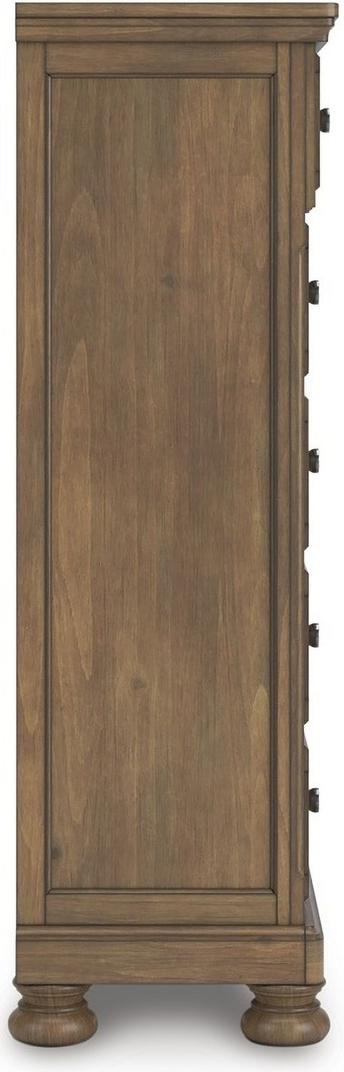 Glarrison Chest of Drawers In Medium Brown NCB77946