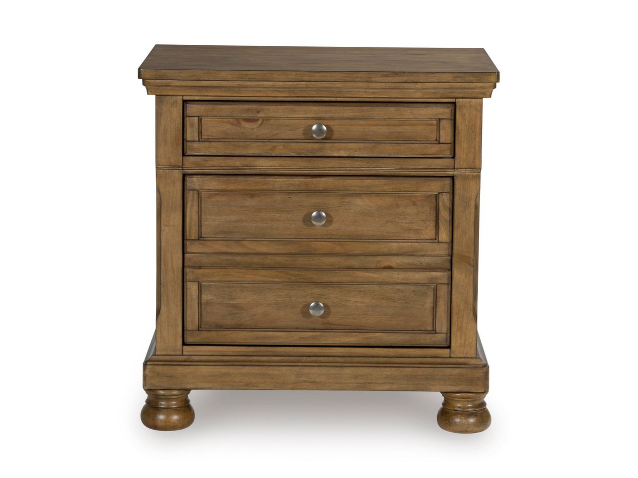 Glarrison Nightstand In Medium Brown NCB77992