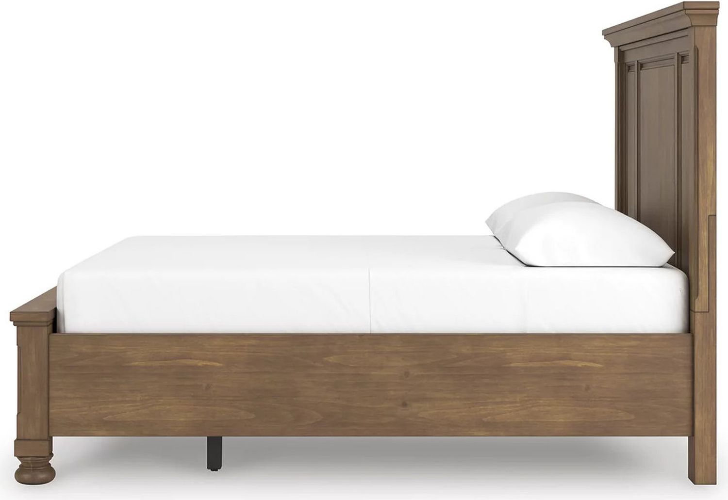 Glarrison Queen Panel Storage Bed In Medium Brown NCB779B11