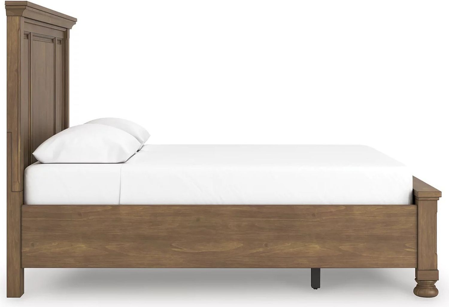 Glarrison Queen Panel Storage Bed In Medium Brown NCB779B11