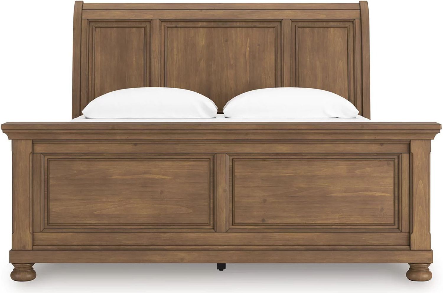 Glarrison King Sleigh Bed In Medium Brown NCB779B15
