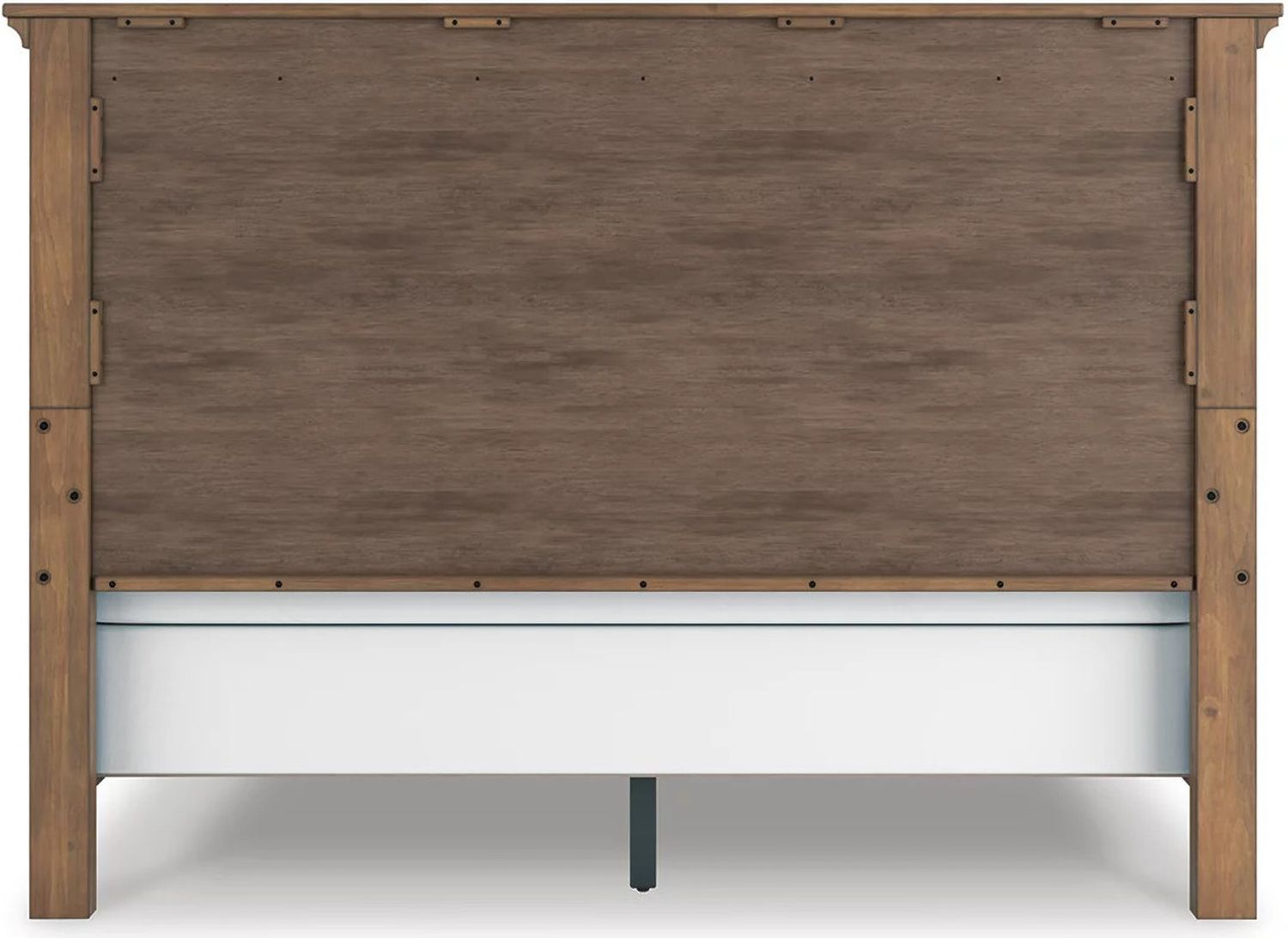 Glarrison King Panel Bed In Medium Brown NCB779B6