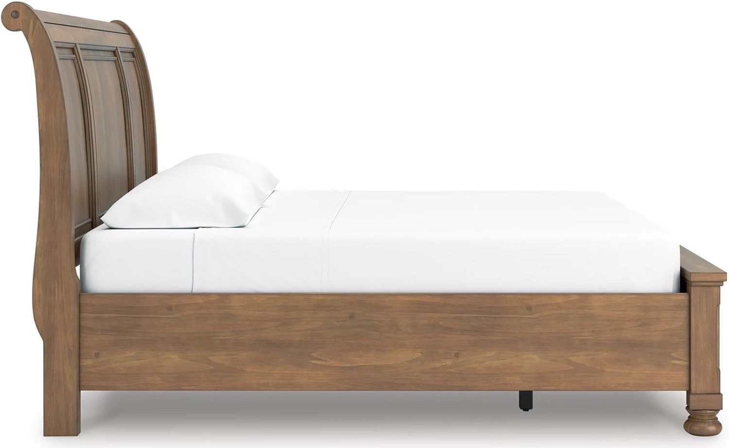 Glarrison King Storage Sleigh Bed In Medium Brown NCB779B8