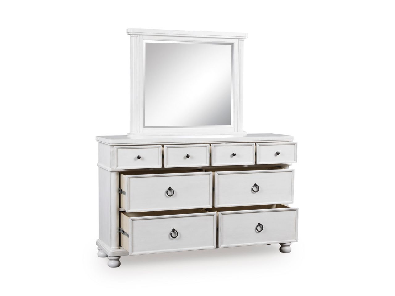 Greddinton Dresser In Antique White NCB82331