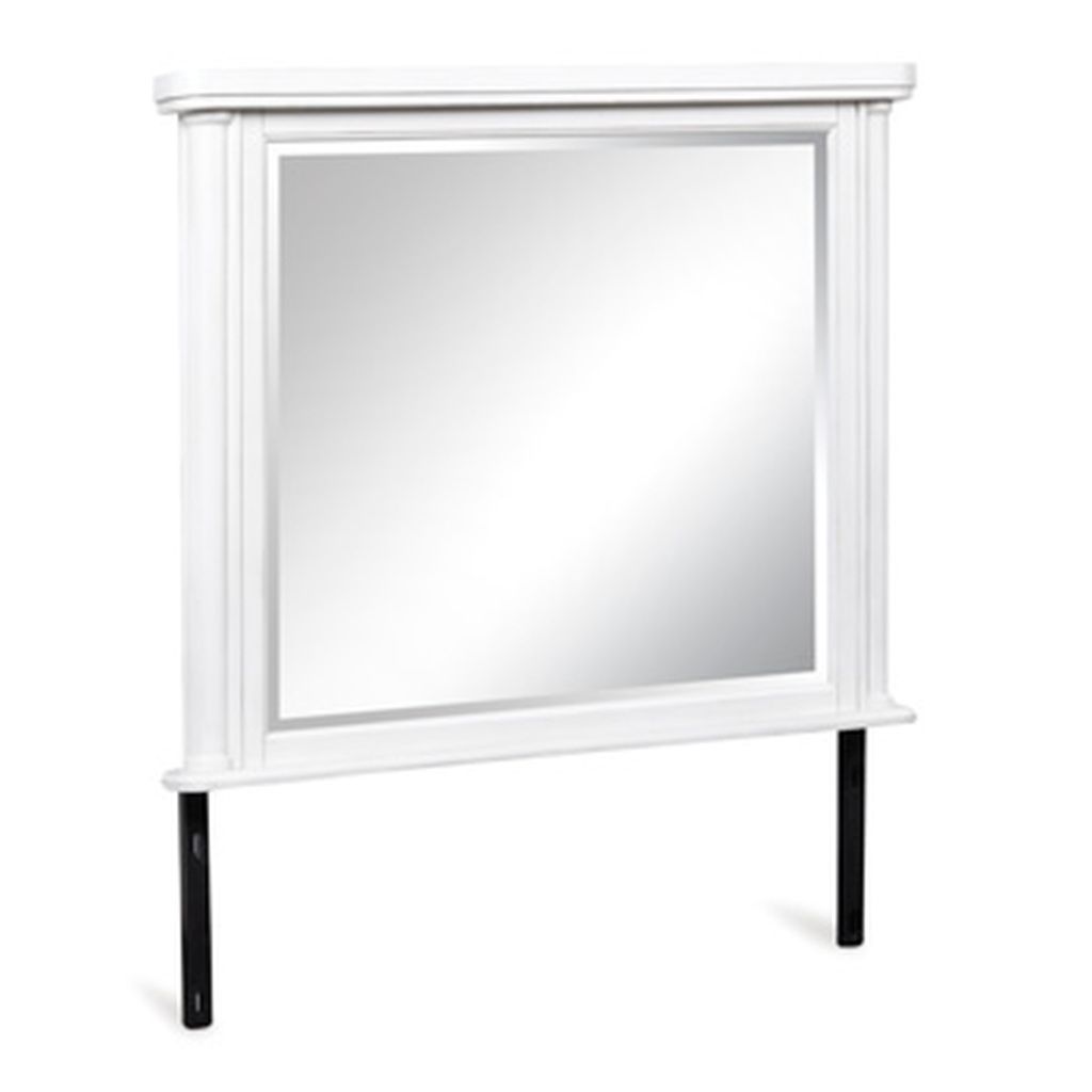 Greddinton Bedroom Mirror In Antique White NCB82336