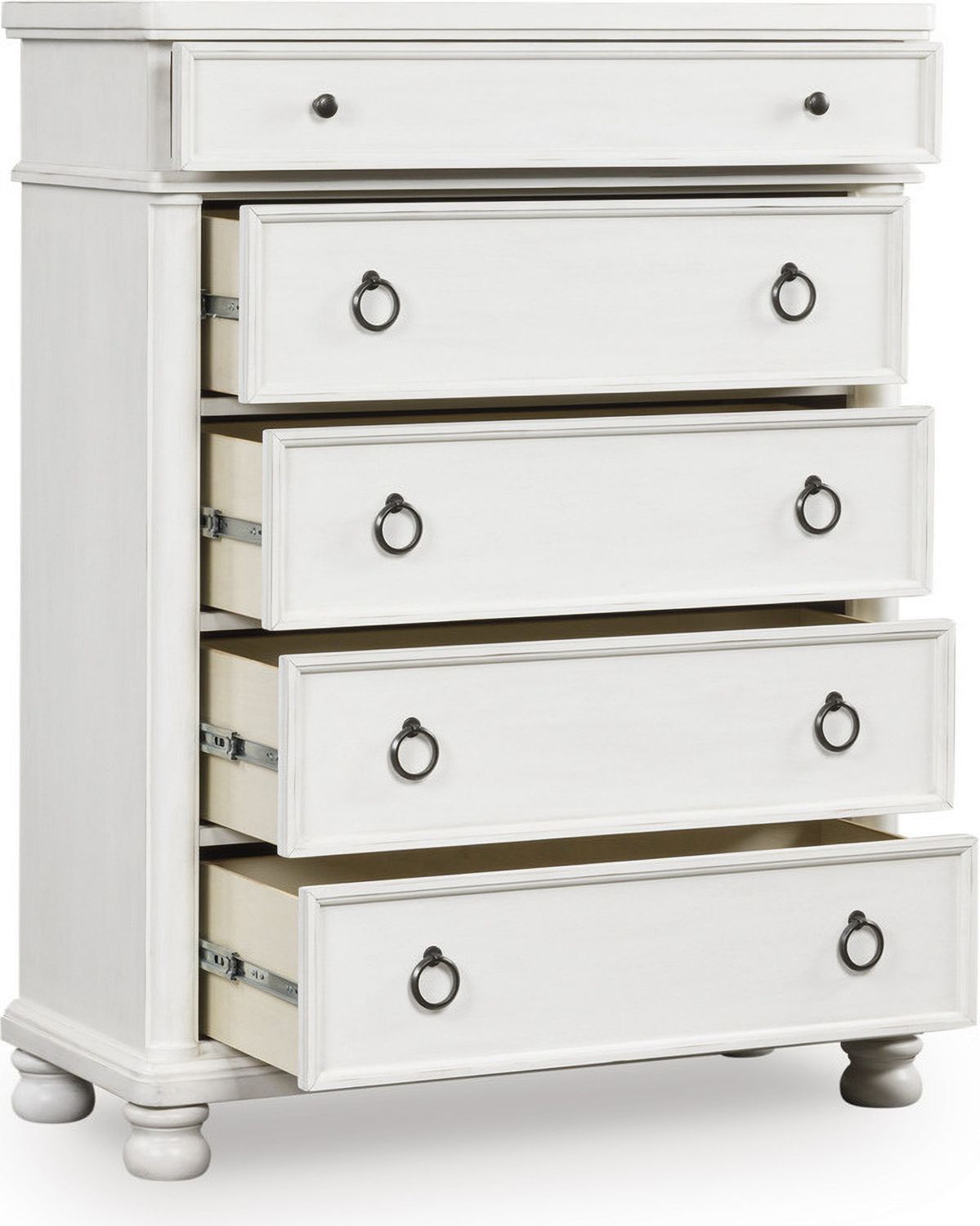 Greddinton Chest of Drawers In Antique White NCB82346