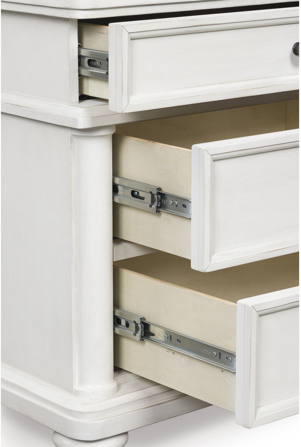 Greddinton Nightstand In Antique White NCB82393